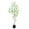 5ft. Potted Artificial Minimalist Enkianthus Tree